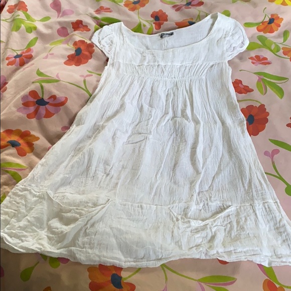 talia benson linen dress